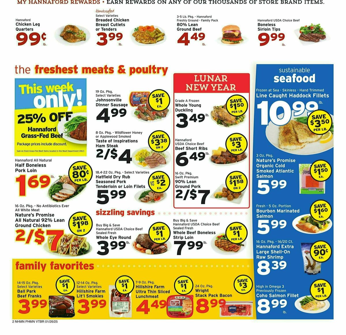 Hannaford Weekly Ad from January 26