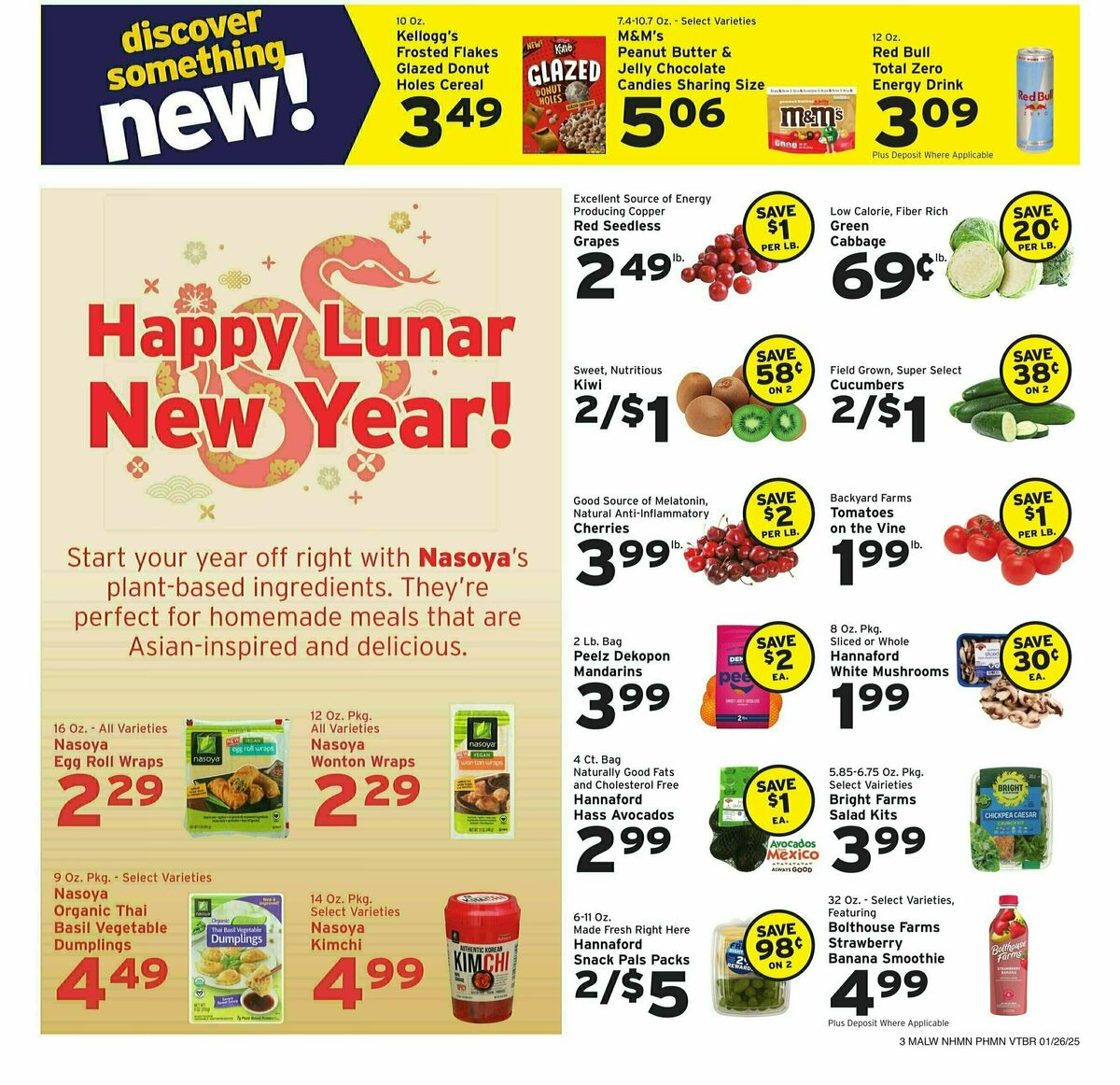 Hannaford Weekly Ad from January 26