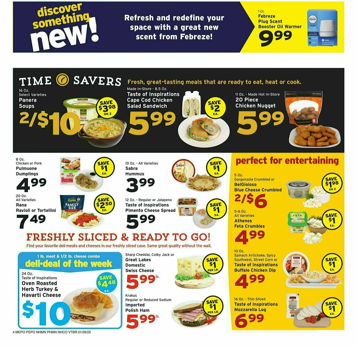 Hannaford Weekly Ad from January 26