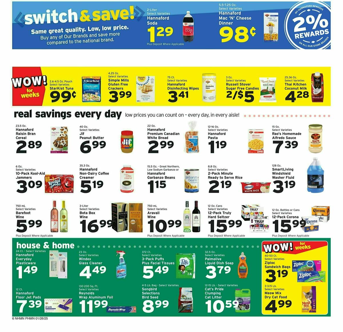 Hannaford Weekly Ad from January 26