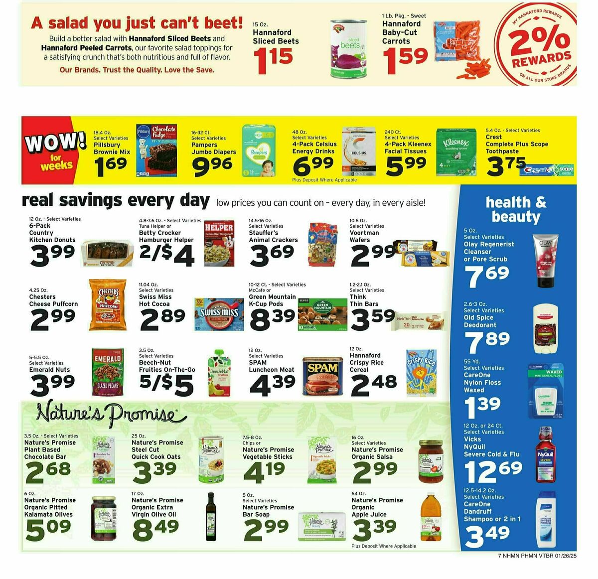 Hannaford Weekly Ad from January 26
