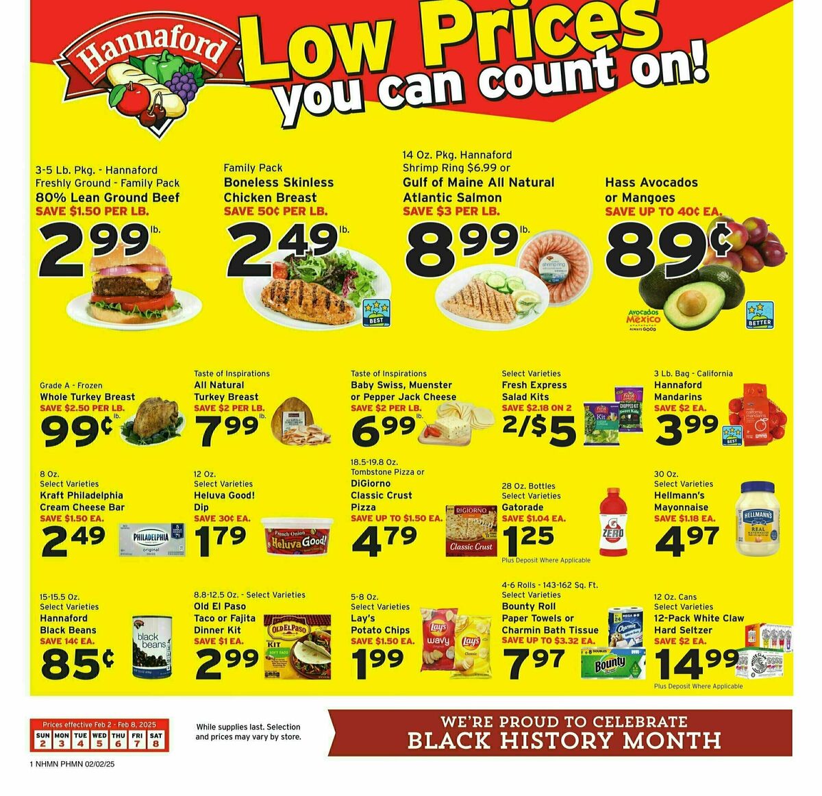 Hannaford Weekly Ad from February 2