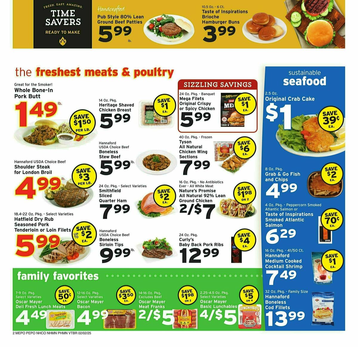 Hannaford Weekly Ad from February 2