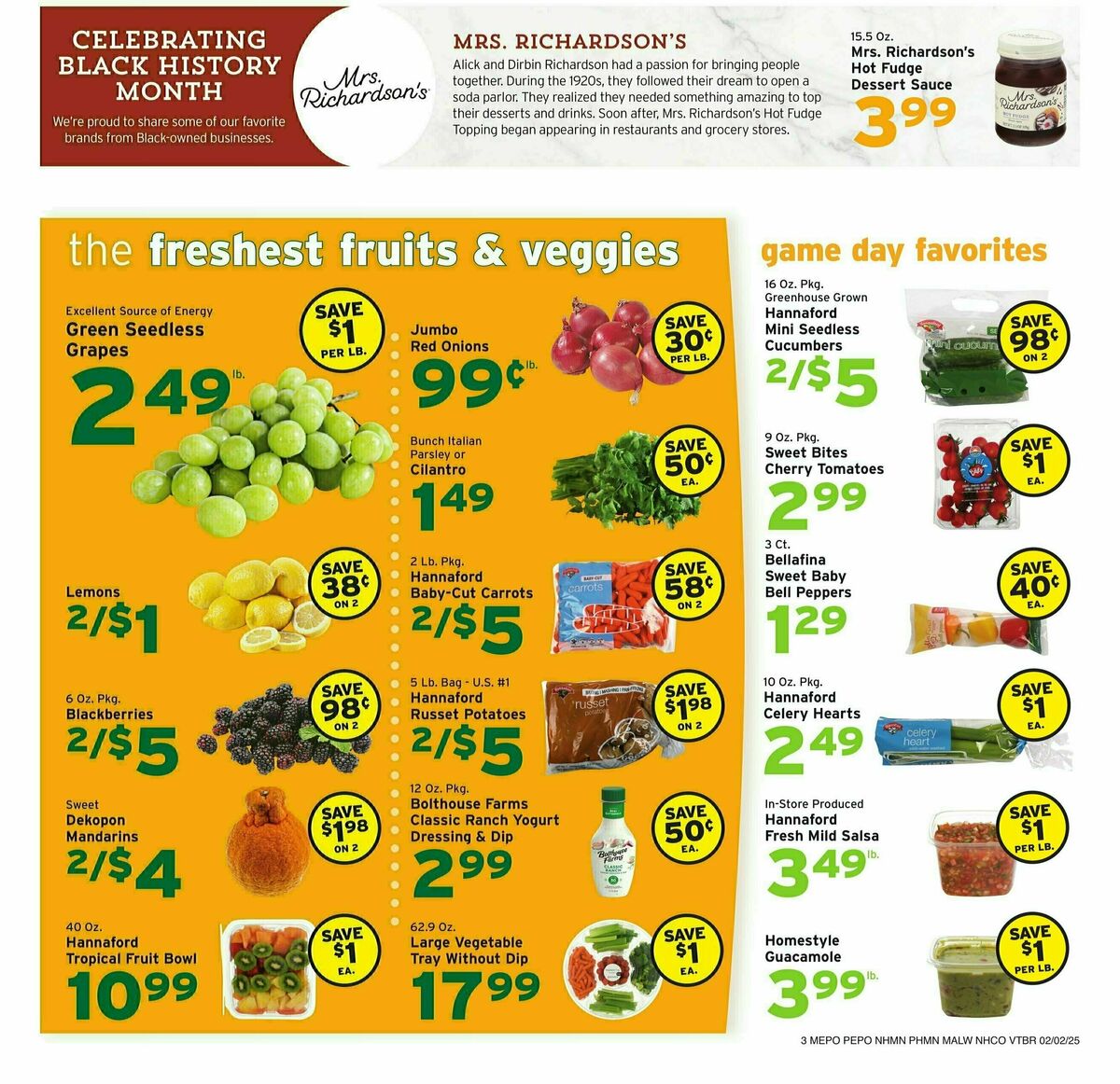 Hannaford Weekly Ad from February 2