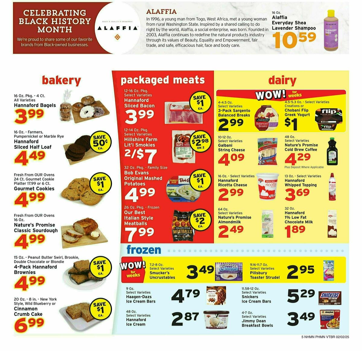Hannaford Weekly Ad from February 2