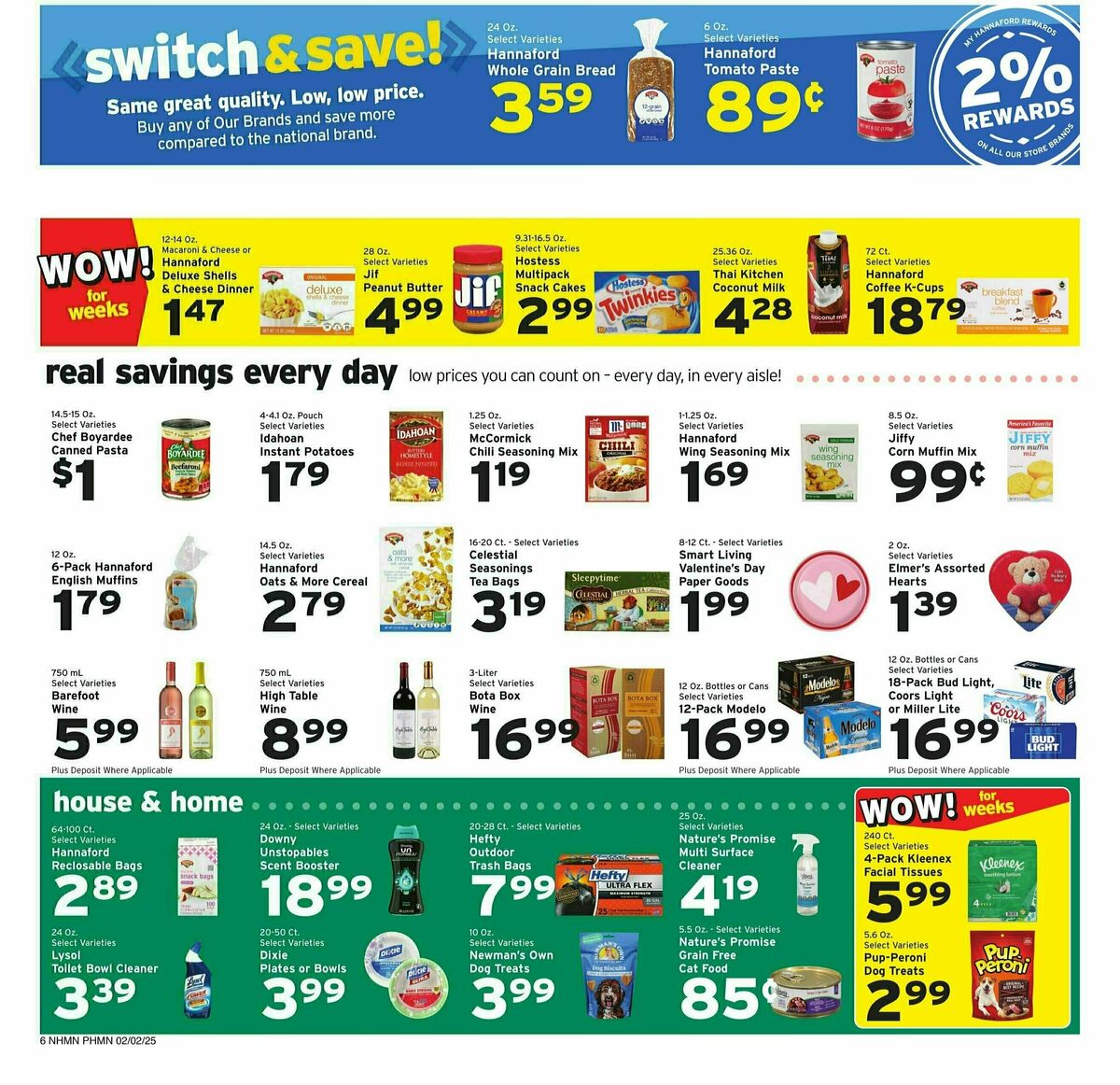 Hannaford Weekly Ad from February 2