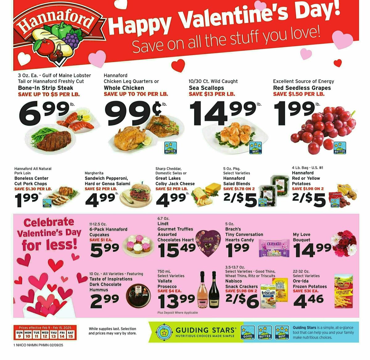 Hannaford Weekly Ad from February 9