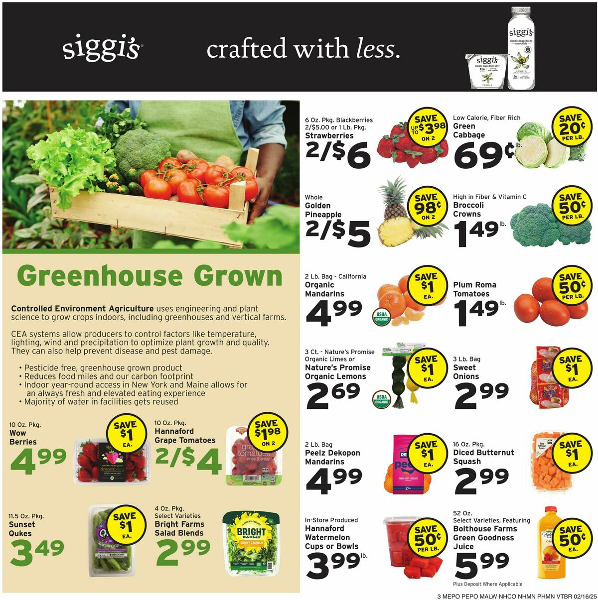 Hannaford Weekly Ad from February 16