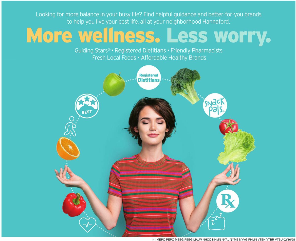 Hannaford Weekly Ad from February 16