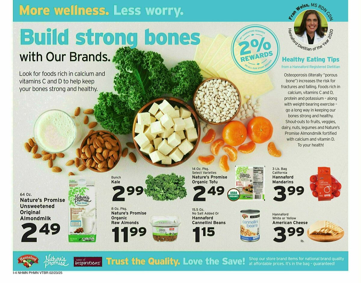 Hannaford Weekly Ad from February 23