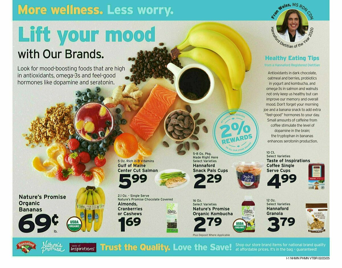 Hannaford Weekly Ad from February 23