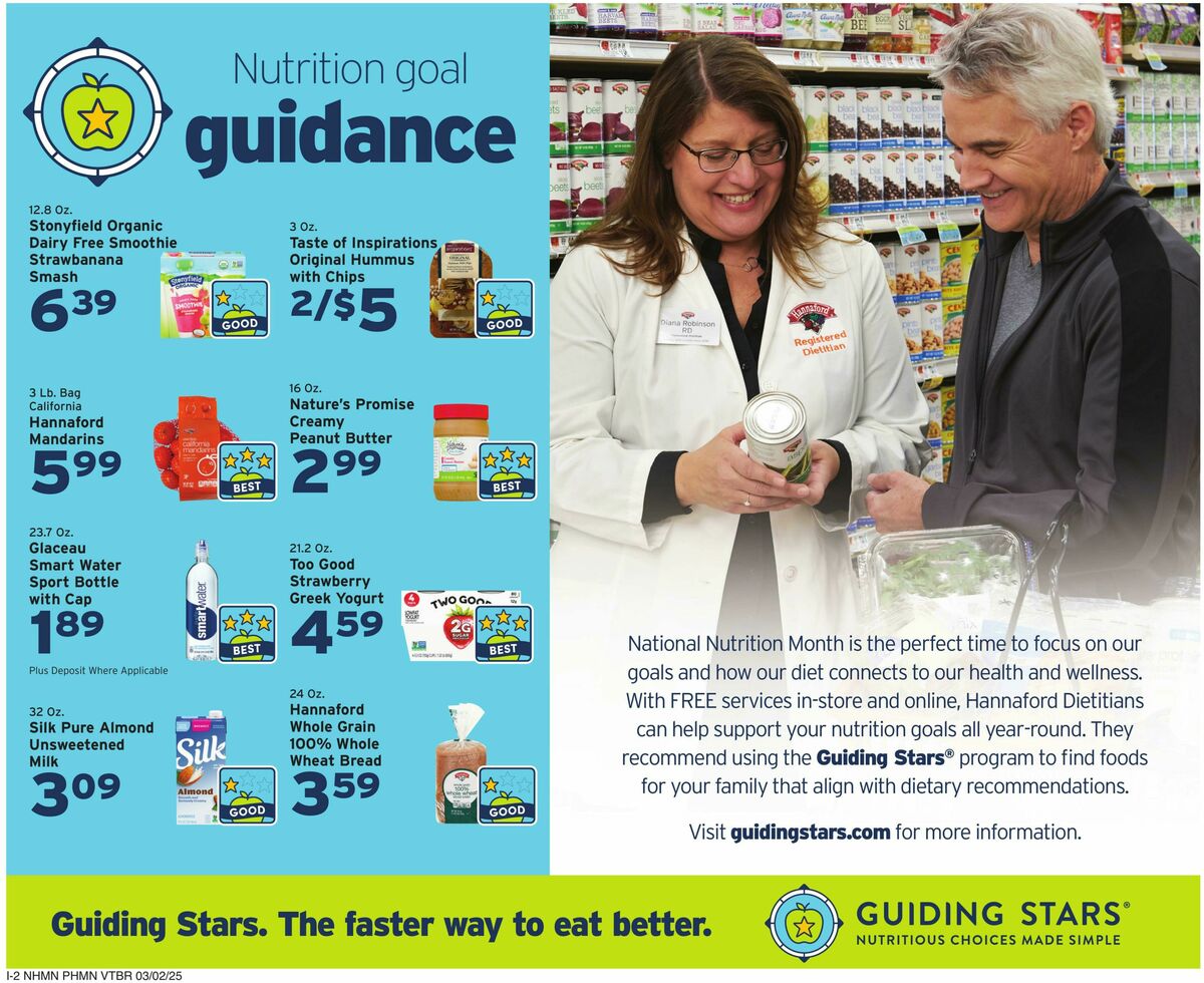 Hannaford Weekly Ad from March 2
