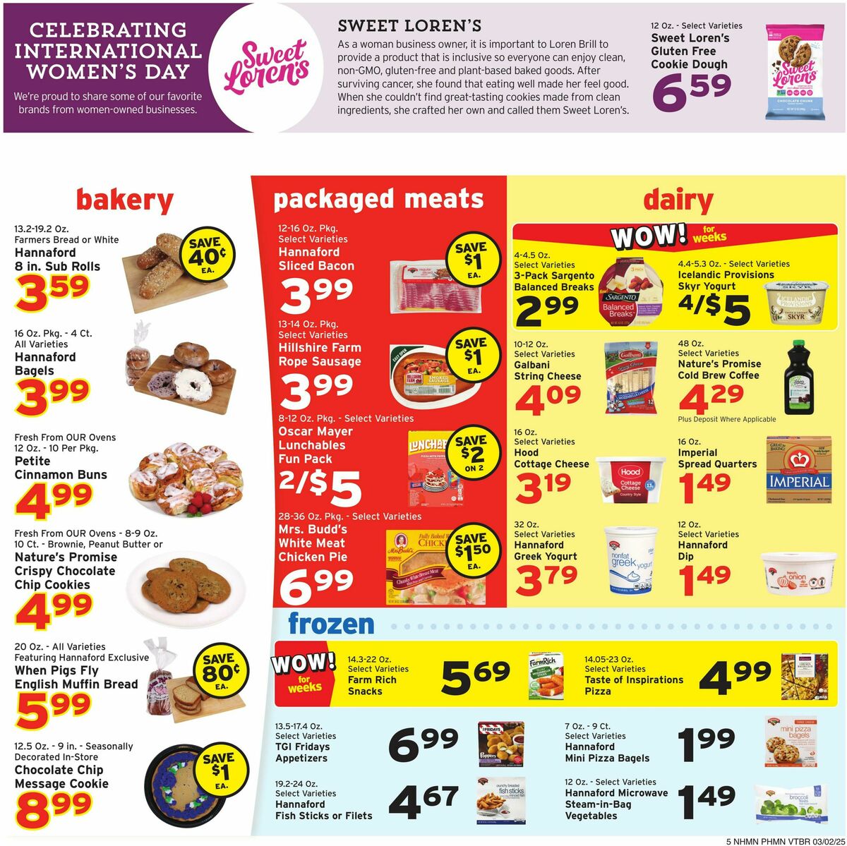 Hannaford Weekly Ad from March 2