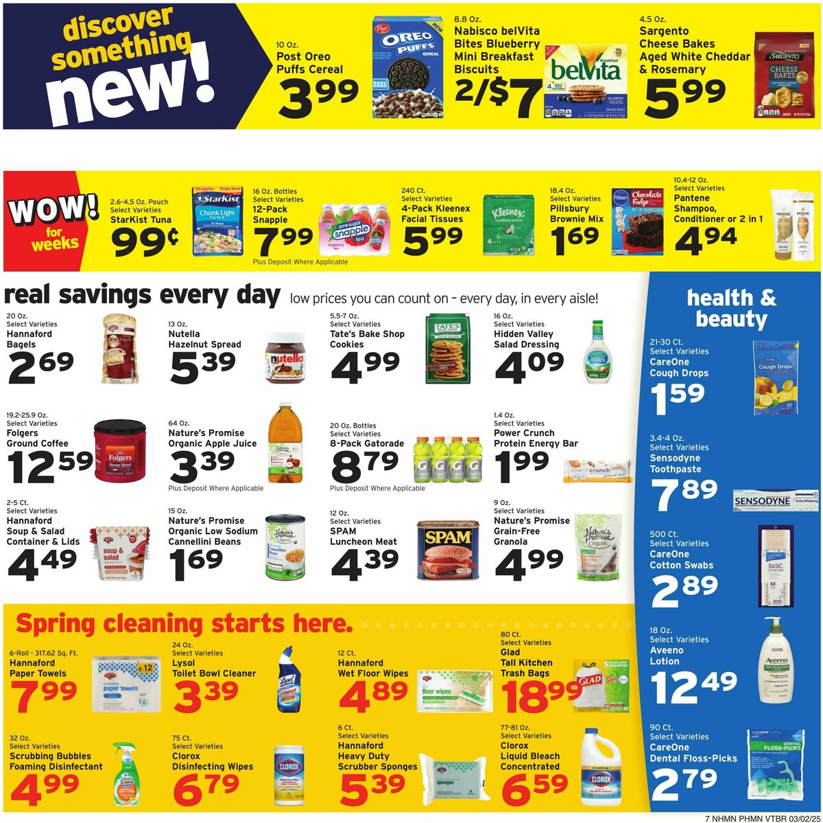 Hannaford Weekly Ad from March 2