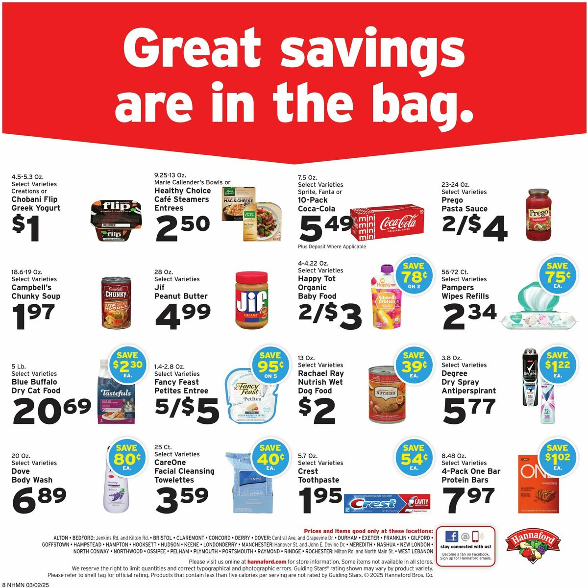 Hannaford Weekly Ad from March 2