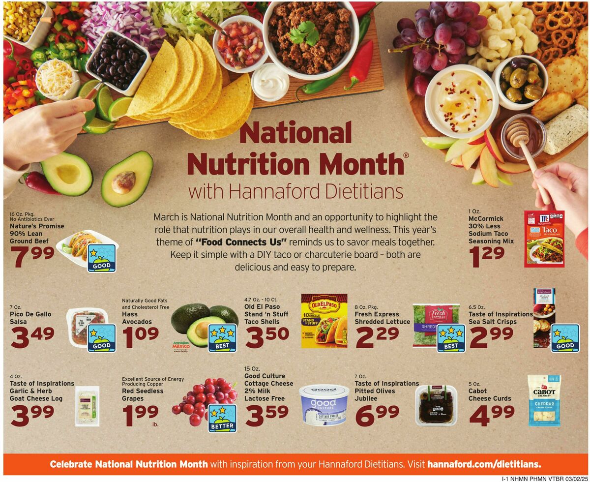Hannaford Weekly Ad from March 2