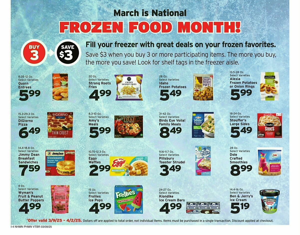 Hannaford Weekly Ad from March 9