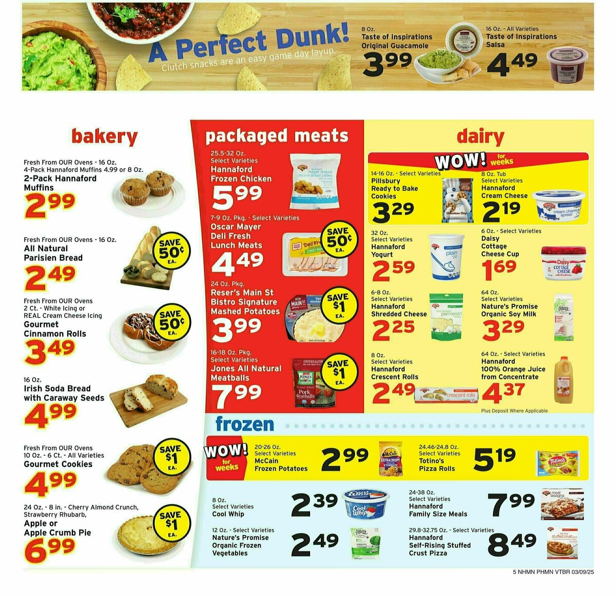 Hannaford Weekly Ad from March 9
