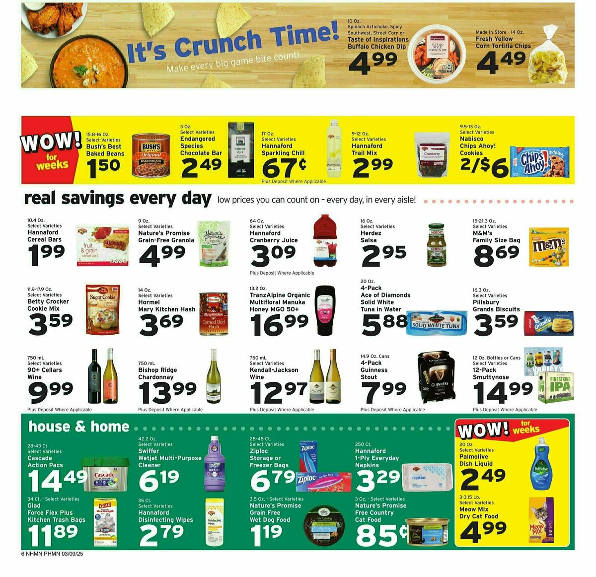 Hannaford Weekly Ad from March 9