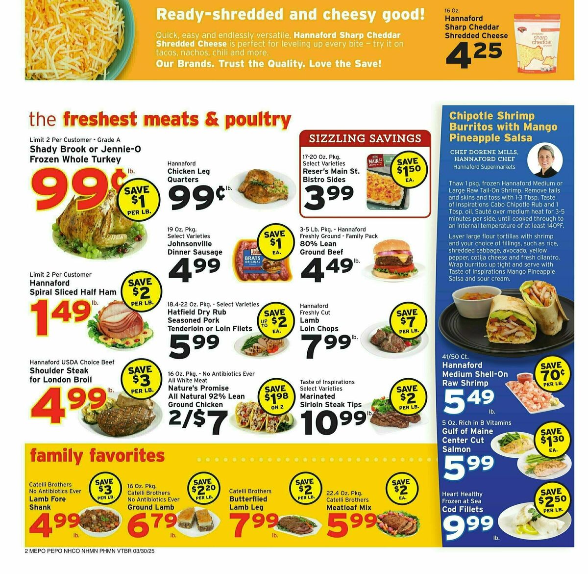 Hannaford Weekly Ad from March 30