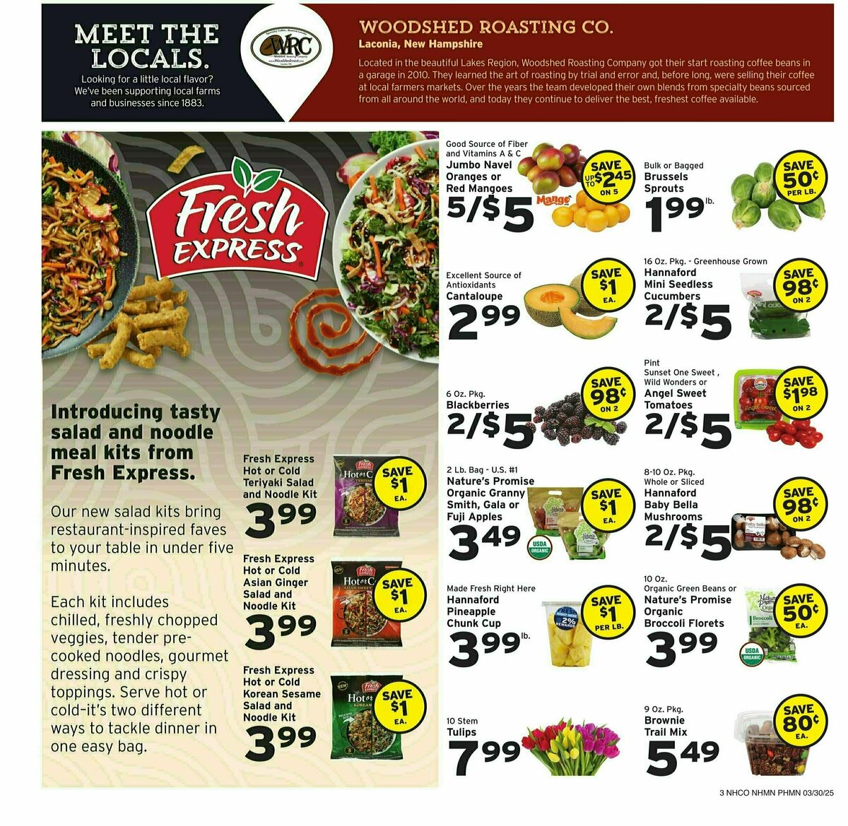 Hannaford Weekly Ad from March 30