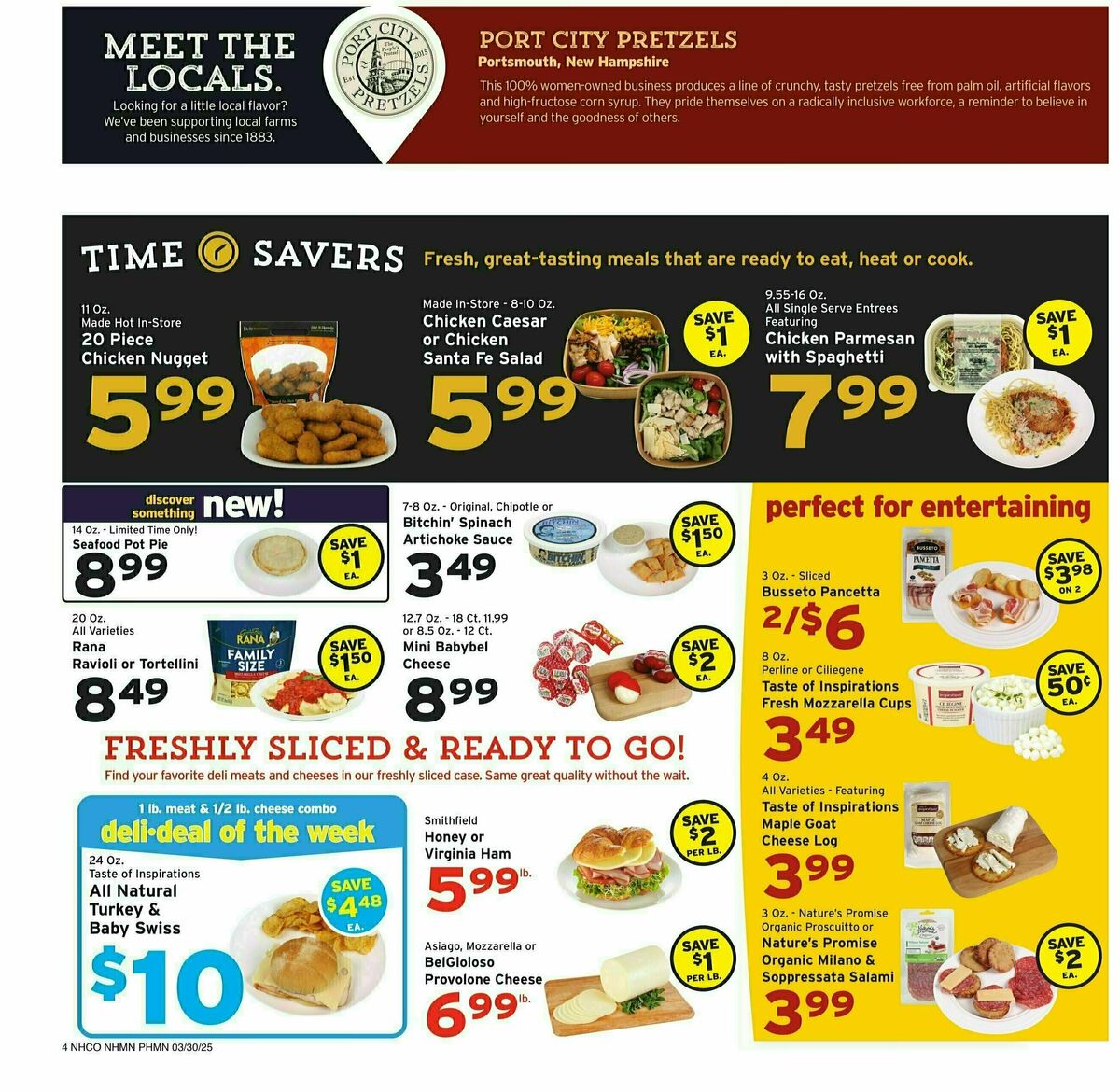 Hannaford Weekly Ad from March 30