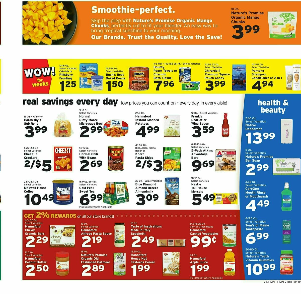 Hannaford Weekly Ad from March 30