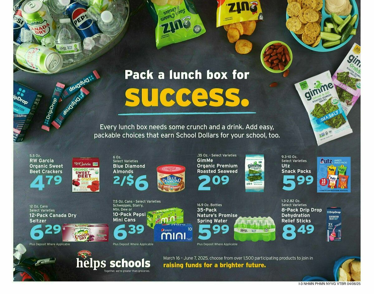 Hannaford Weekly Ad from April 6
