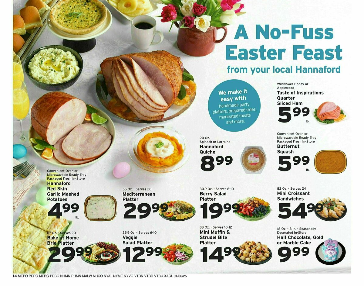 Hannaford Weekly Ad from April 6