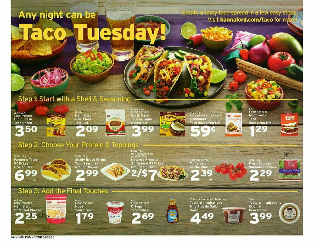 Hannaford Weekly Ad from April 6