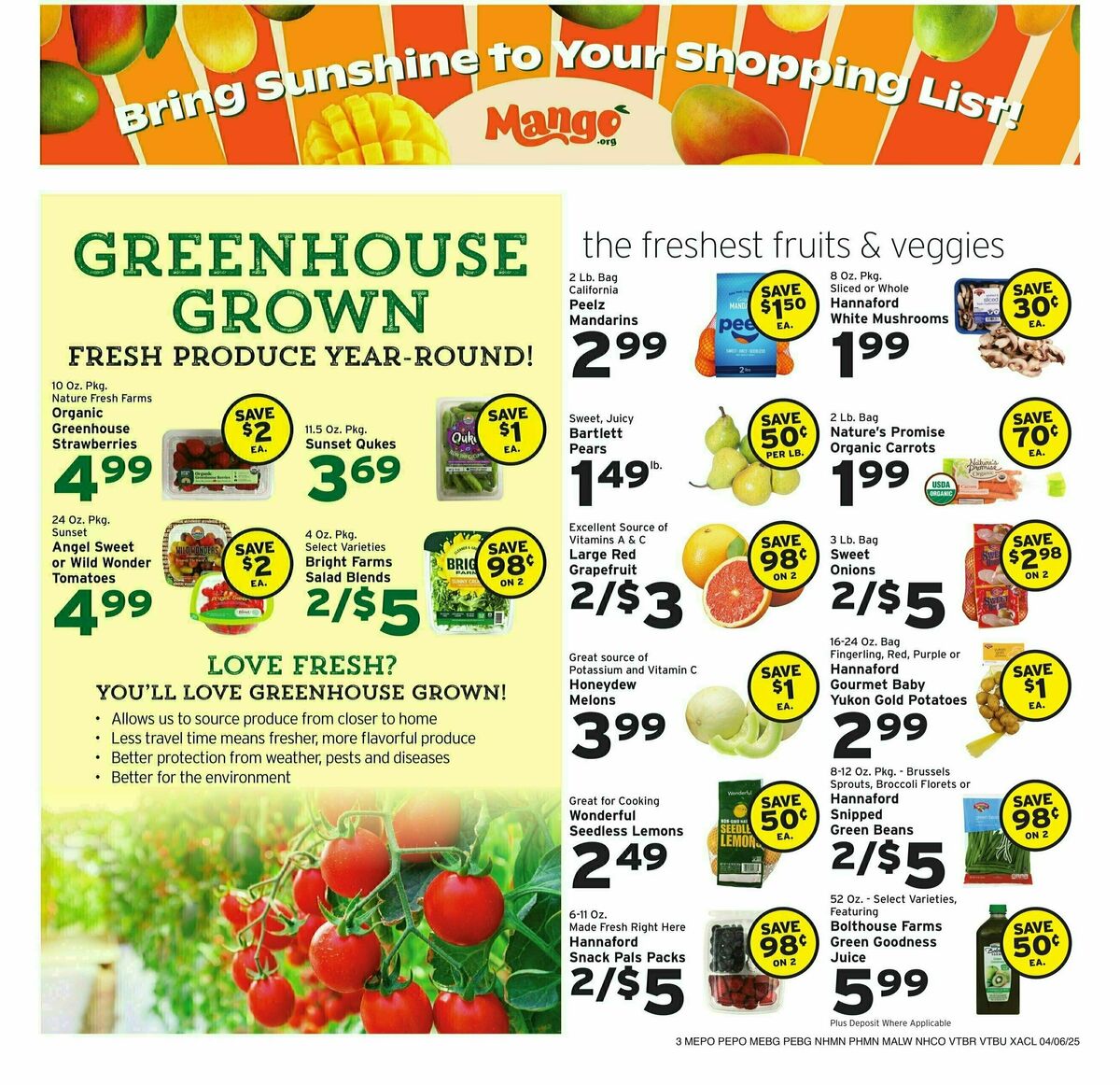 Hannaford Weekly Ad from April 6
