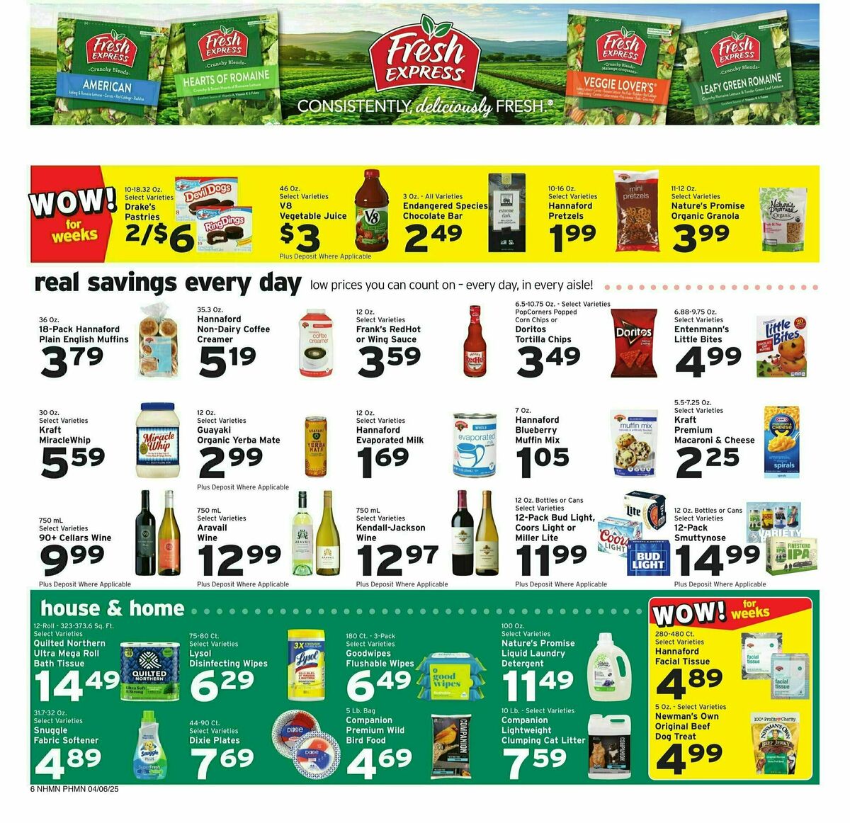 Hannaford Weekly Ad from April 6