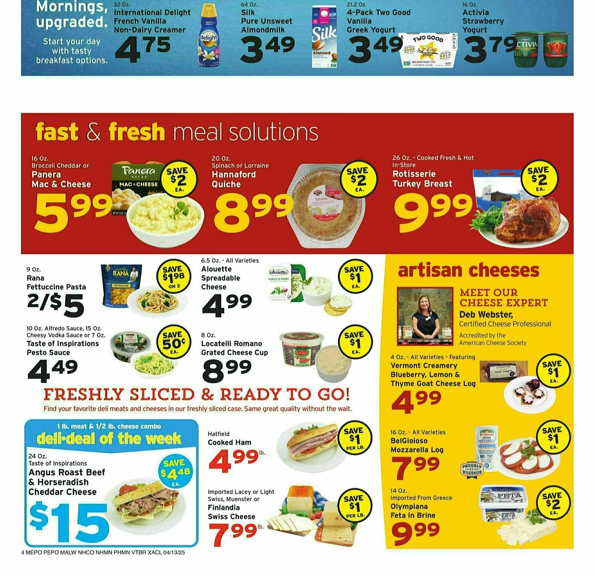 Hannaford Weekly Ad from April 13