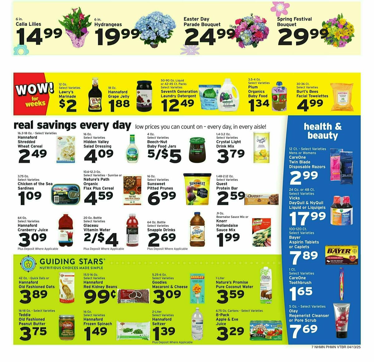 Hannaford Weekly Ad from April 13
