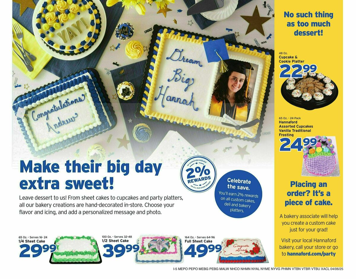 Hannaford Weekly Ad from April 6