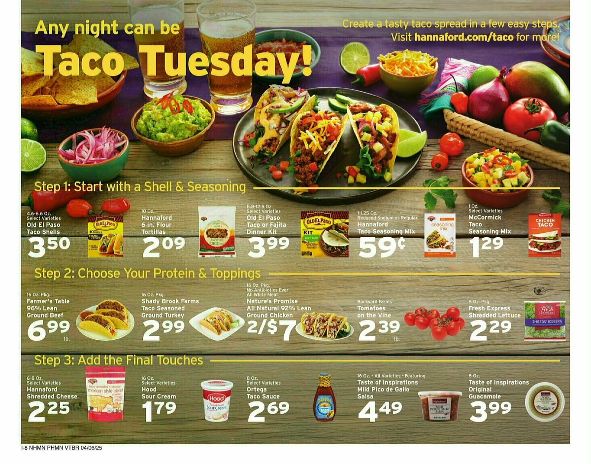Hannaford Weekly Ad from April 6