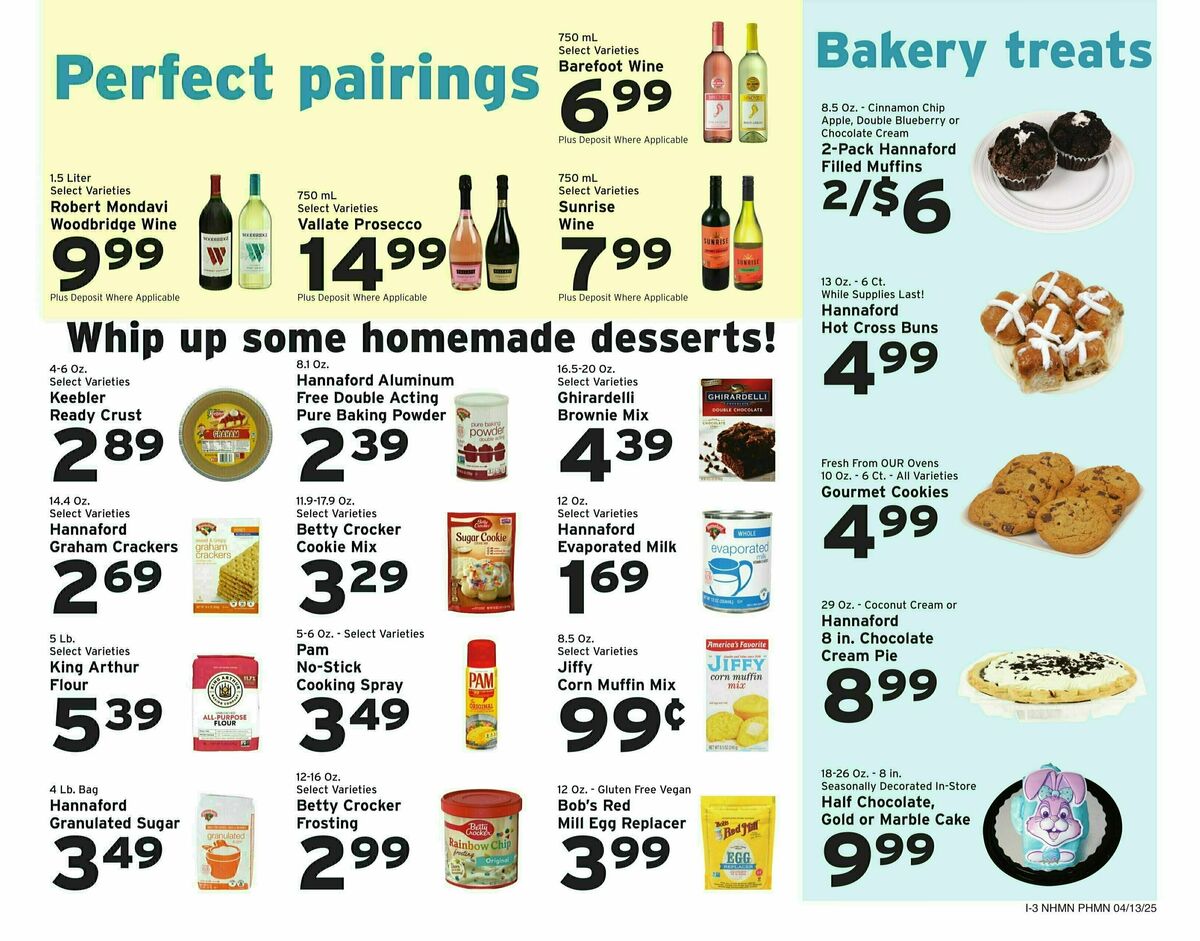 Hannaford Weekly Ad from April 13