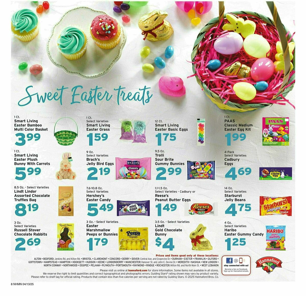 Hannaford Weekly Ad from April 13