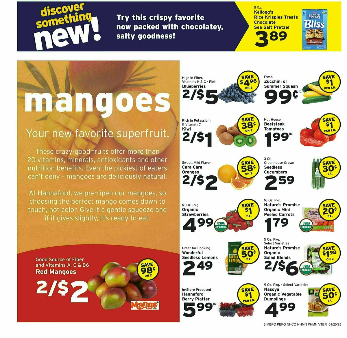 Hannaford Weekly Ad from April 20