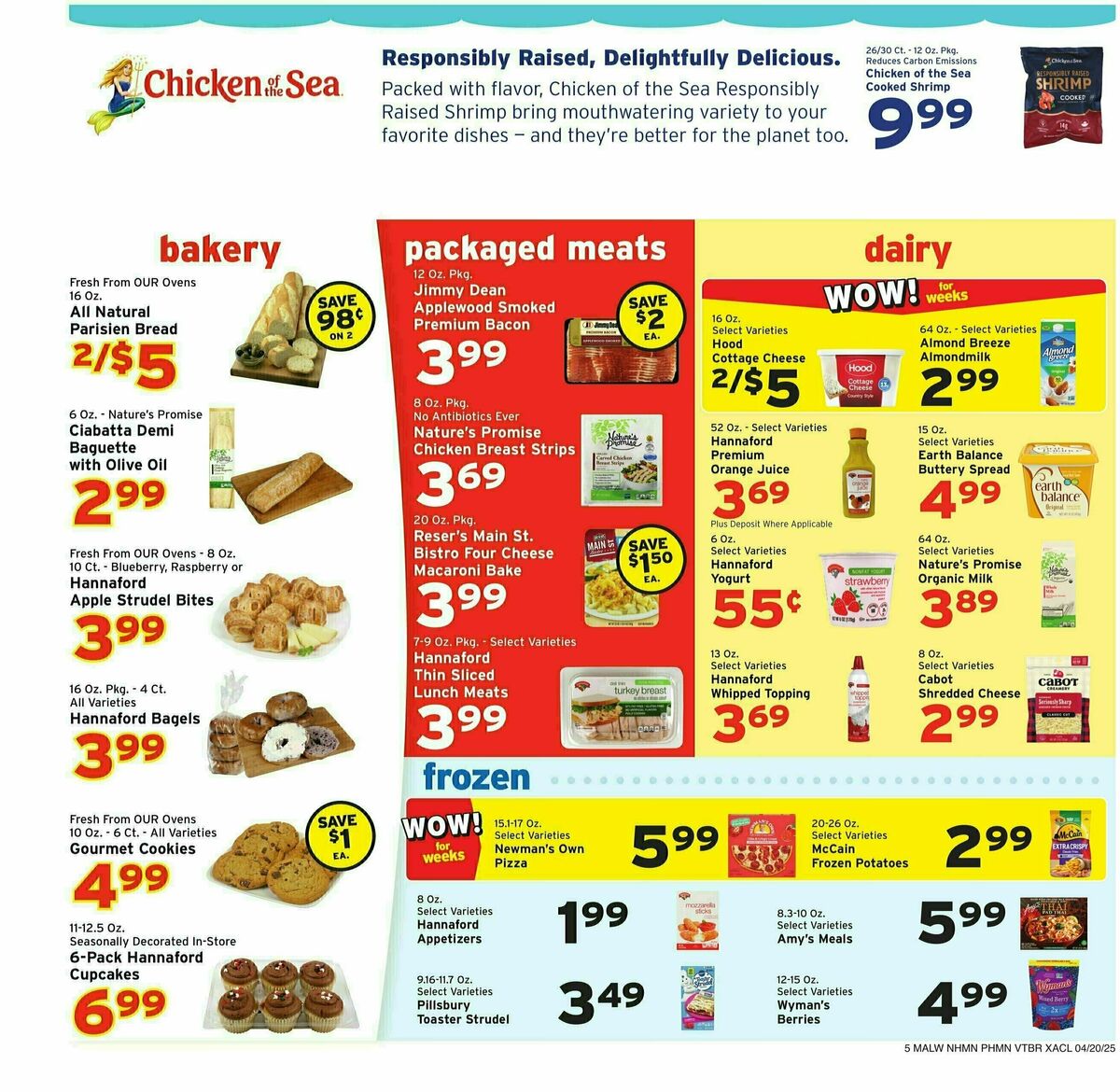 Hannaford Weekly Ad from April 20