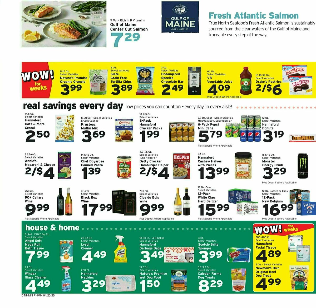 Hannaford Weekly Ad from April 20