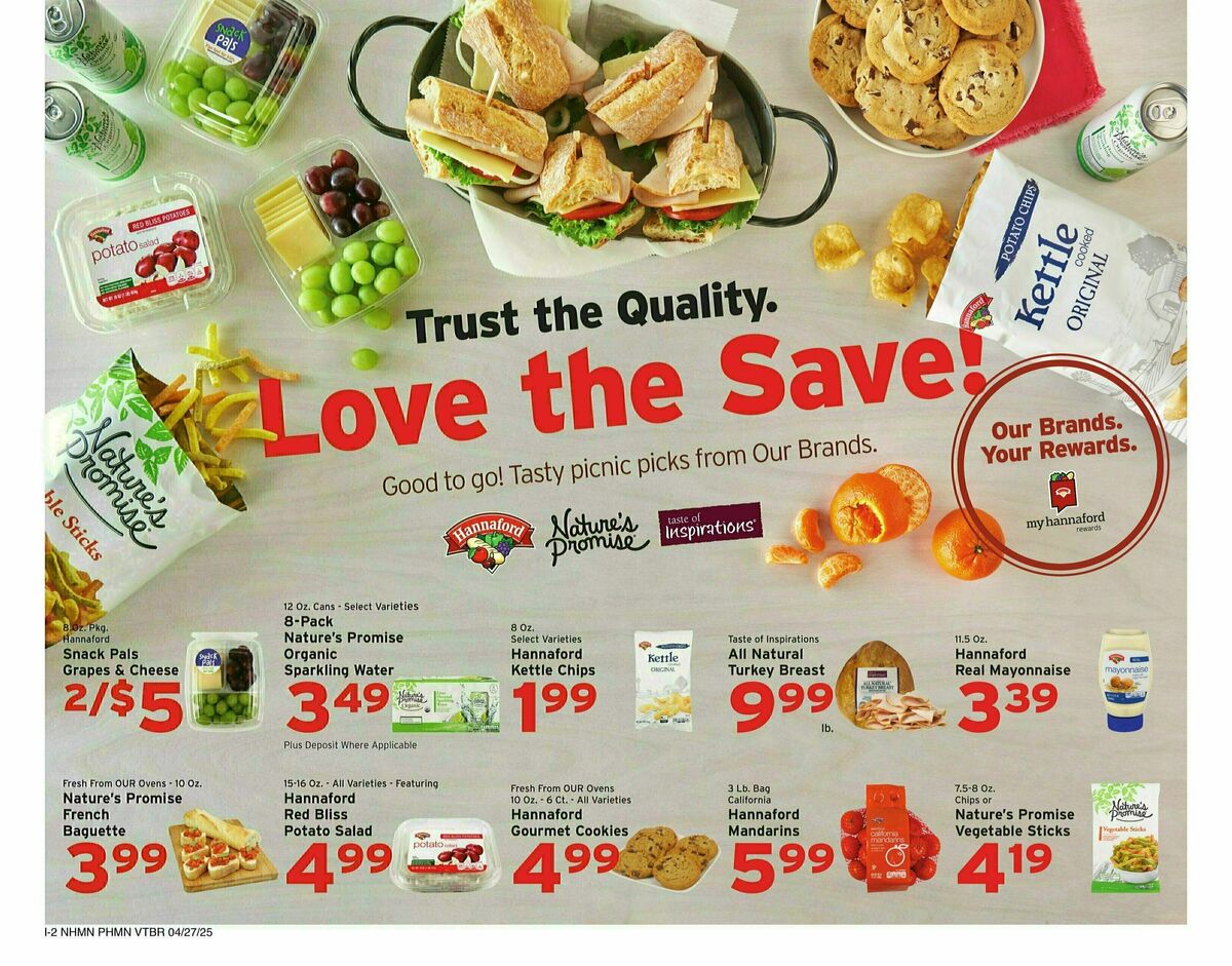 Hannaford Weekly Ad from April 27
