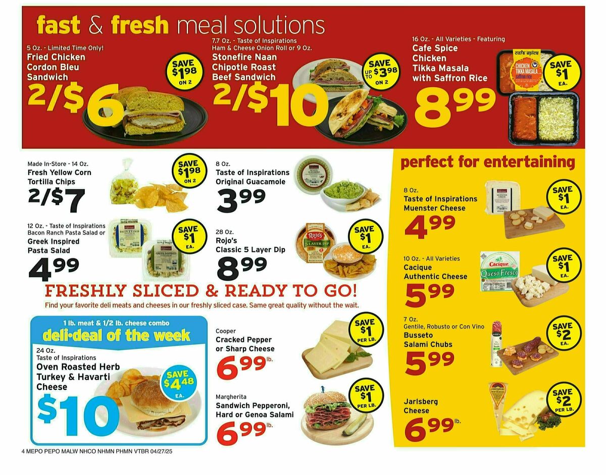 Hannaford Weekly Ad from April 27