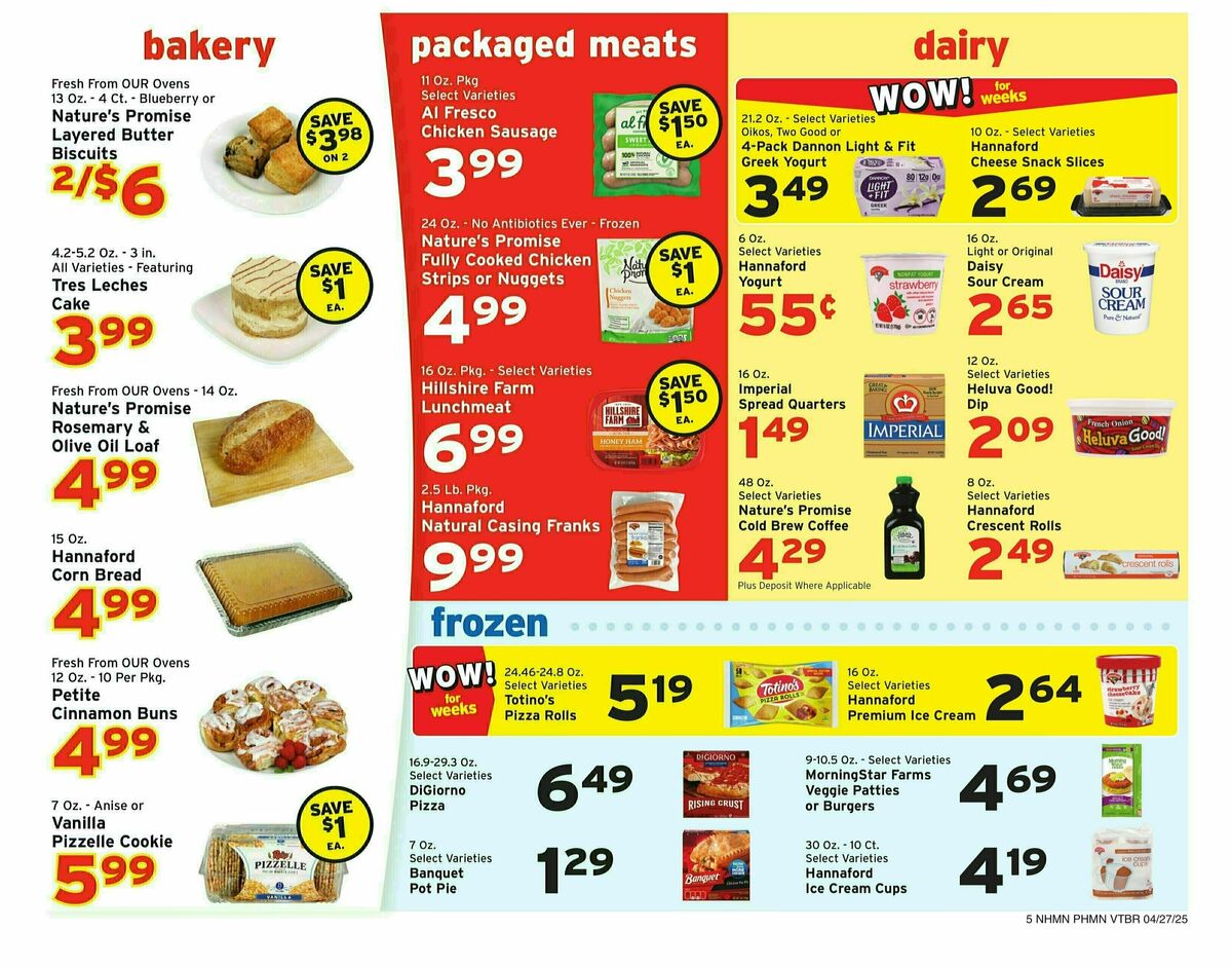 Hannaford Weekly Ad from April 27