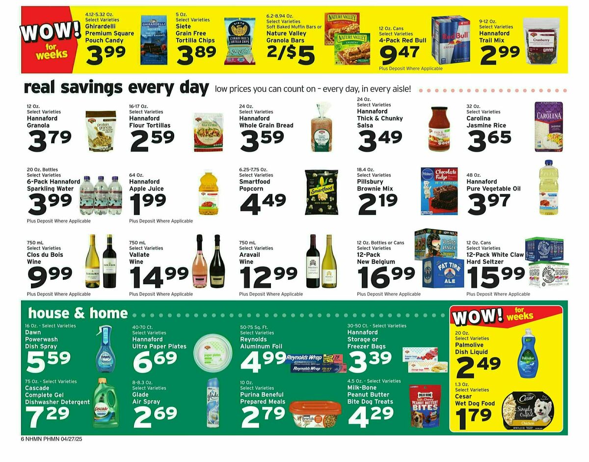 Hannaford Weekly Ad from April 27