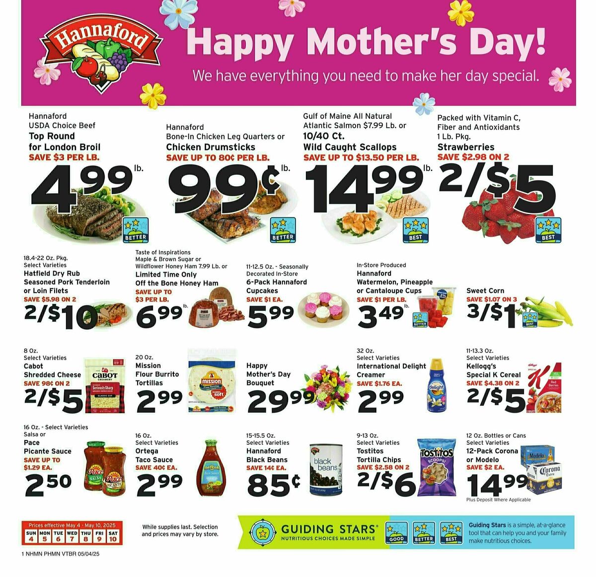 Hannaford Weekly Ad from May 4