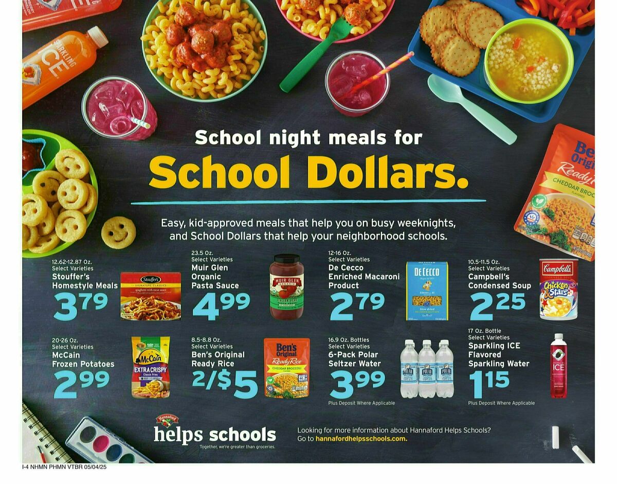 Hannaford Weekly Ad from May 4