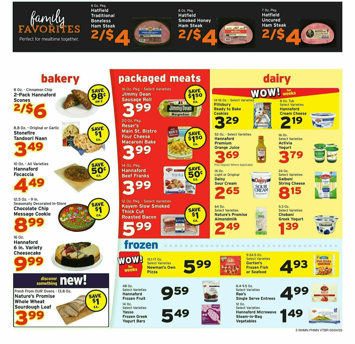 Hannaford Weekly Ad from May 4