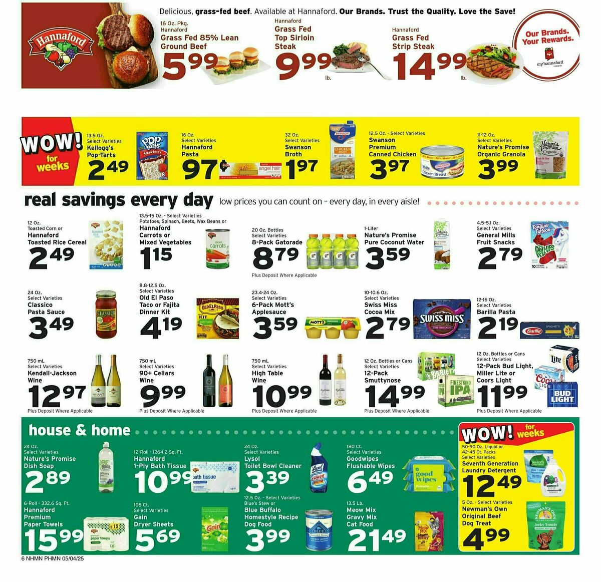 Hannaford Weekly Ad from May 4