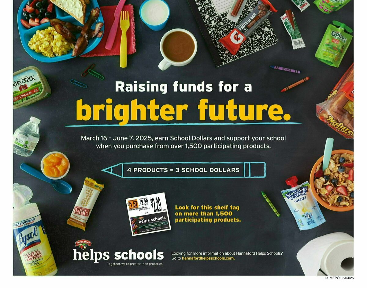 Hannaford Weekly Ad from May 4